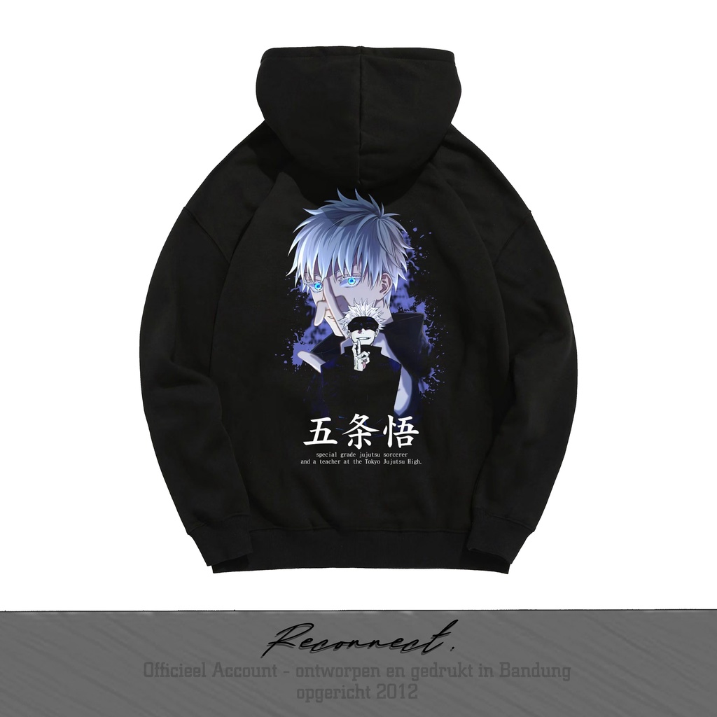 Reconnect Sweater Pullover Hoodie Jujutsu Kaisen - Gojo Satoru