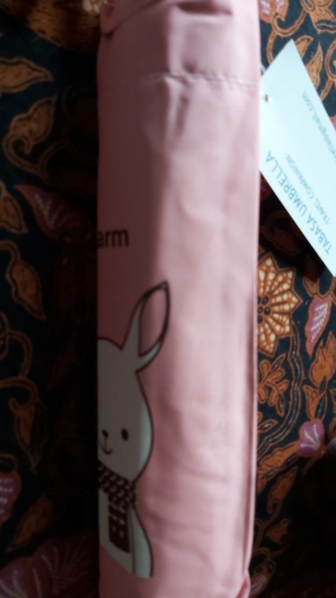 Tabasa Payung Lipat Winter Animal Tl 112