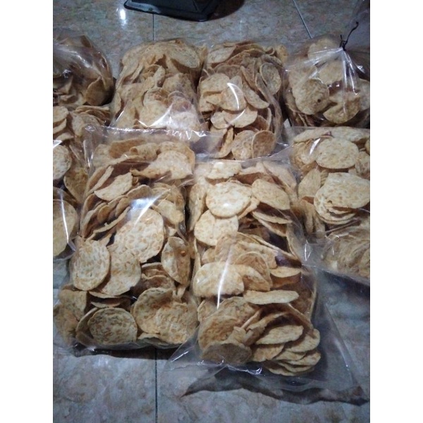 

keripik tempe bulat