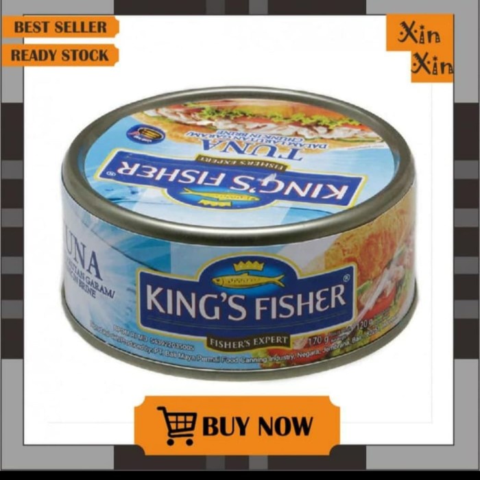 

Gg1Hh King Fisher Tuna 170 Gr - Pedas s1Gkk