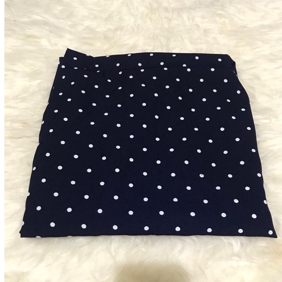 rok polka L-XL-XXL/rok panjang wanita bermotif polkadot kecil/rok maxi-6