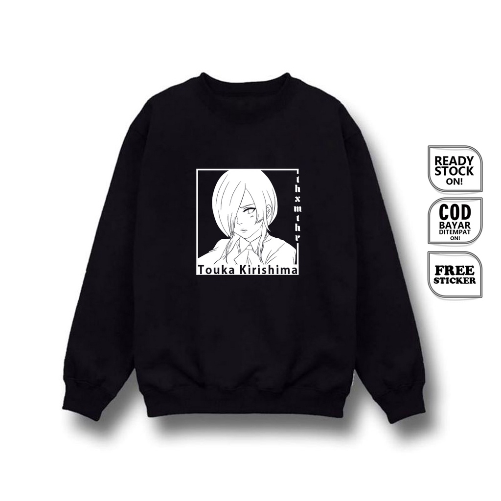 SWEATER WAIFU ANIME MANGA TOUKA CHAN KIRISHIMA TOKYO GHOUL WIBU OTAKU KEN KANEKI JUUZOU KISHOU ETO S