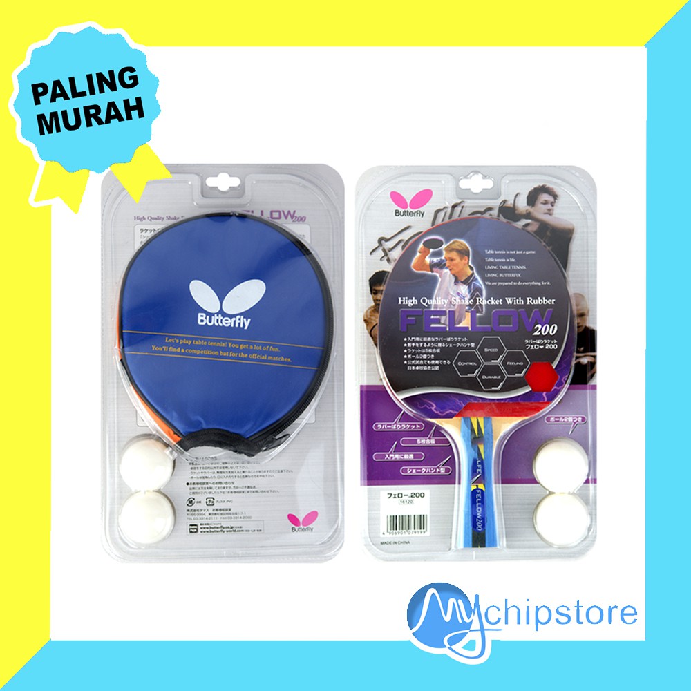 Bet  Pimpong Import Tenis Meja Original FELLOW 200
