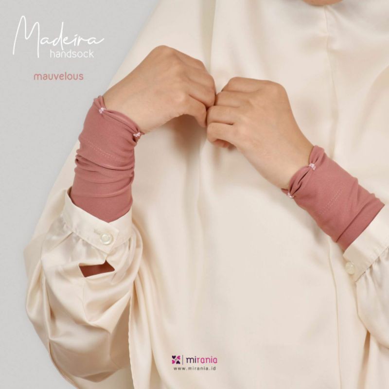 𝗠𝗜𝗥𝗔𝗡𝗜𝗔 - Madeira Handsock Manset Tangan Wanita Muslimah Premium