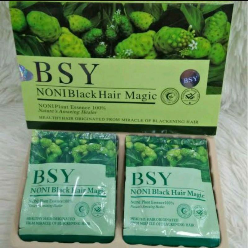 SHAMPOO ORIGINAL BSY NONI BLACK HAIR SAMPO ORGANIC