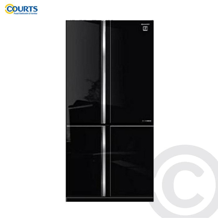 SHARP KULKAS 2 PINTU SIDE BY SIDE INVERTER 472L SJ-IF51PG-BK