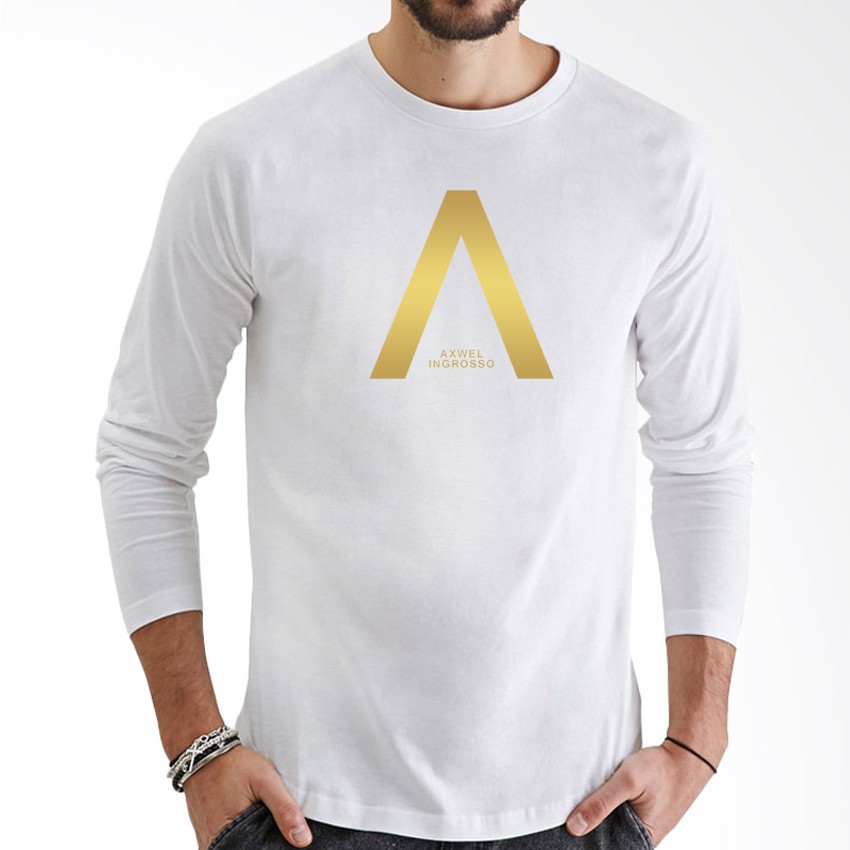 Kaos Distro Axwel Ingrosso USA Gold LP Premium