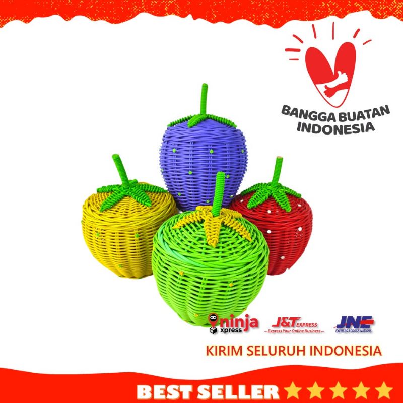 

tempat permen stroberi | jeruk rotan sintetis