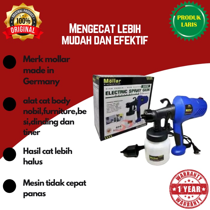 Kompresor Cat Mini Listrik Paint Zoom Spray Gun Alat Cat Semprot Elektrik