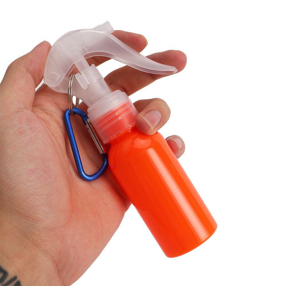 [Elegan] Botol Spray Dengan Keychian Wanita Portable Travel Hand Soap Hand Sanitizer Carabiner Hook Trigger Botol Semprot