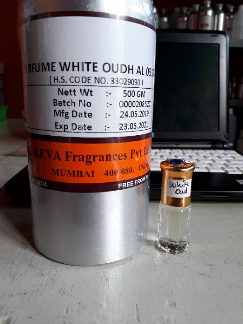 Minyak Wangi WHITE OUD / GAHARU PUTIH Arabian Parfum 3 ml