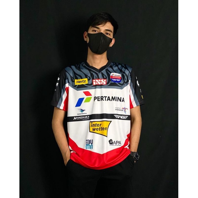 JERSEY KAOS MANDALIKA RACING TEAM PERTAMINA MOTOGP
