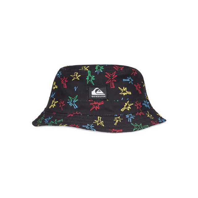 Quiksilver Boy Turn Burner Bucket Boy Hat Black AQKHA03283