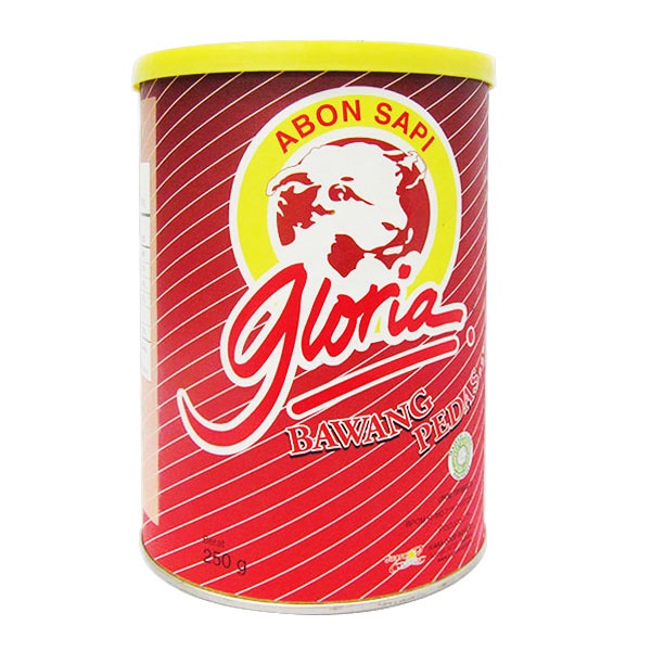 

Abon Gloria Sapi Bawang Pedas 250gr