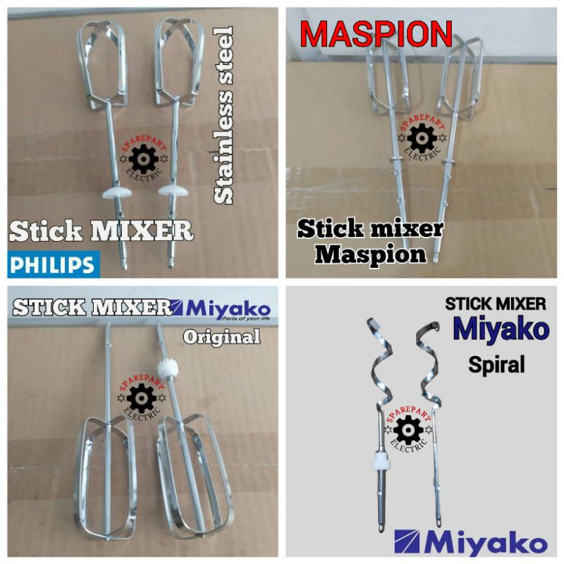 STICK PENGADUK KOCOKAN MIXER MASPION PHILIPS MIYAKO ORIGINAL