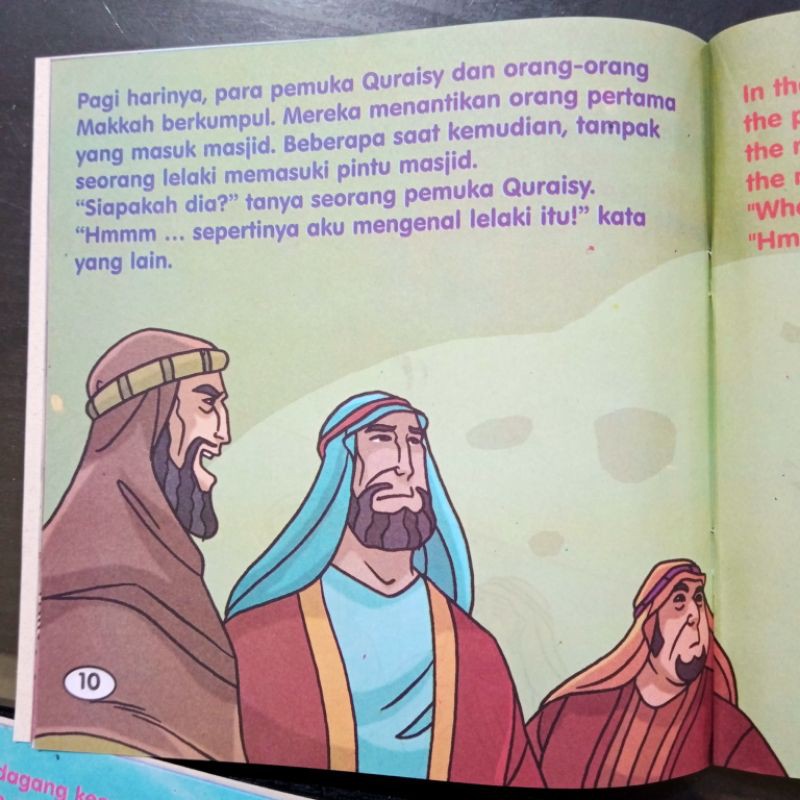 buku anak buku seri kisah 25 nabi dan rasul- buku cerita bilingual