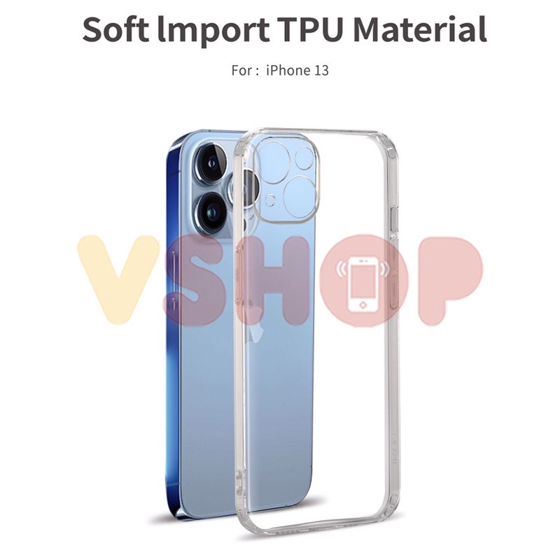 SOFTCASE TRANSPARAN IP 13 13 PRO 13 PRO MAX 13 MINI PREMIUM CASE