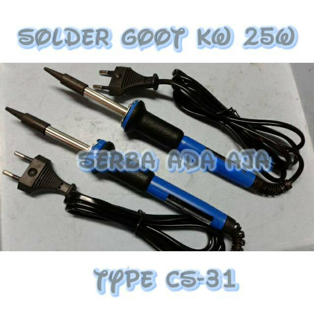 SOLDER GOOT CS 30 - 25W / SOLDER GOOT STD (STANDAR) / SOLDER GOOT MATA KECIL