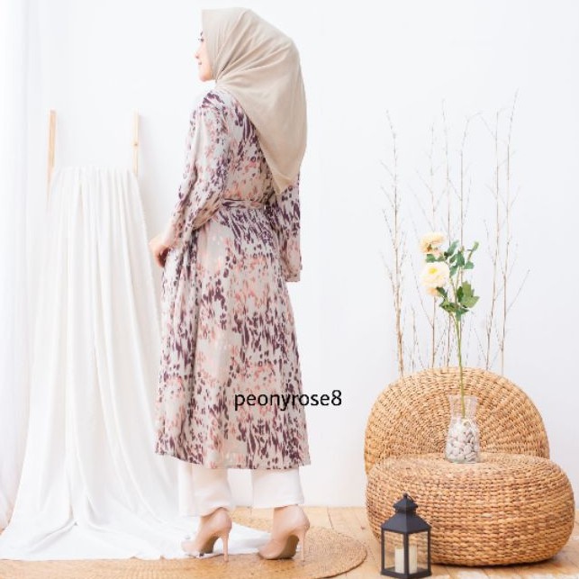 Shaina Leopard - KEMEJA TUNIK MUSLIM JUMBO BUMIL BUSUI RAYON LEBARAN