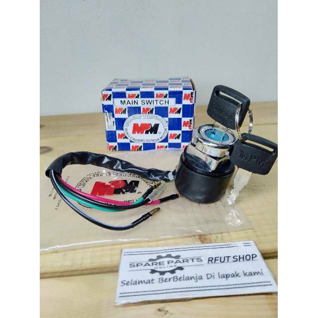 kunci kontak imitasi NOS bahan besi mirip ori original kabel 4 pnp cb 100 125 cb100 cb125 cb125s cg