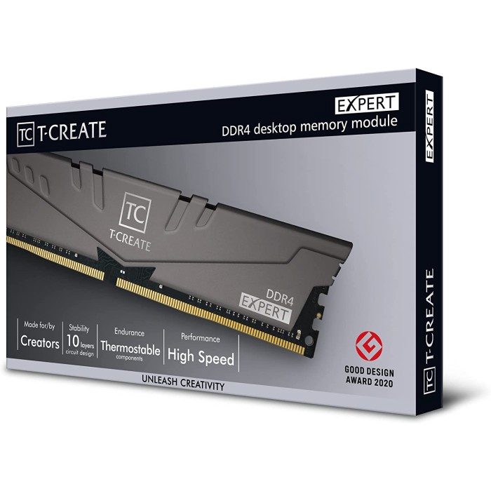 TEAM T-CREATE EXPERT DDR4 16GB Kit ( 8GB X 2 ) 3600MHz NAMPOL GAN