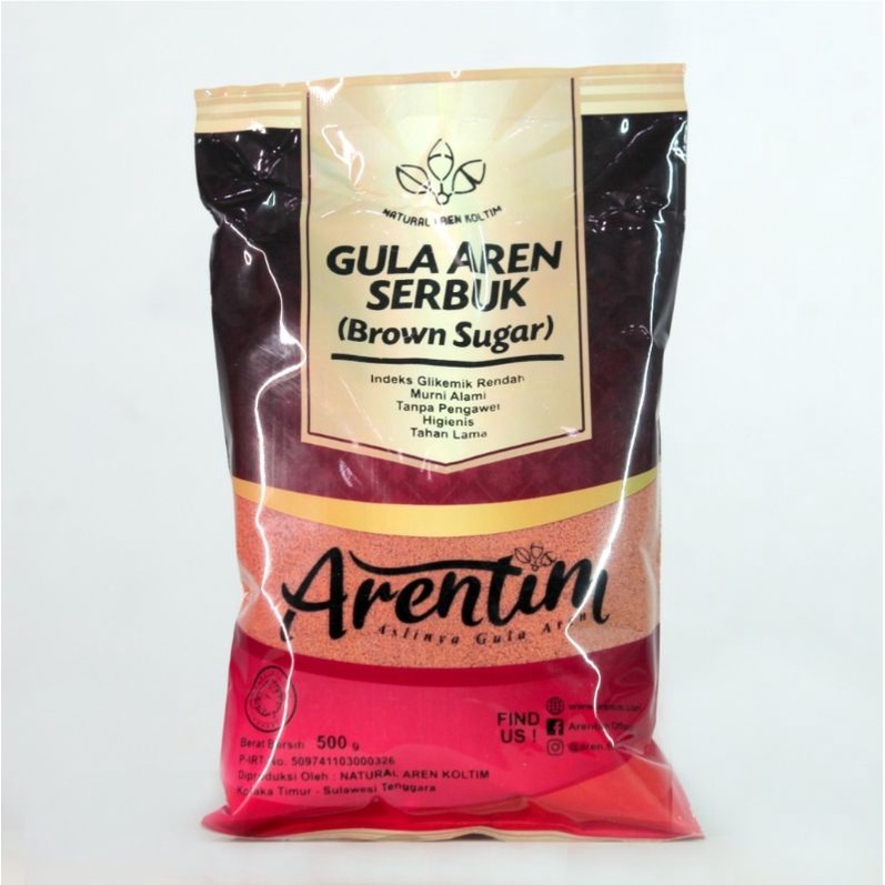 

Arentim Gula Aren Serbuk / Gula Semut Aren Halal BPOM