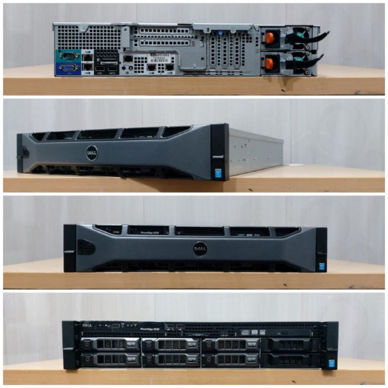 Server Like New Dell PowerEdge R530 Intel Xeon E5-2630v3 Ram 64Gb ddr4 Hdd 1.2Tb