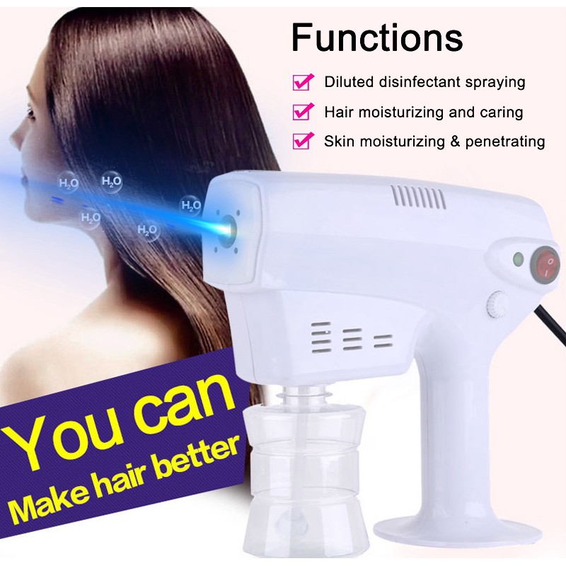 NEW Spray Steam Gun Perawatan Rambut / Nano Spray Machine Portable  / Nano Mist Mavhine Hair Care