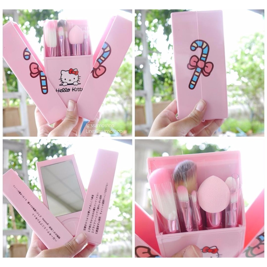 04650 kotak kuas make up hellokitty kotak kuas hellokitty