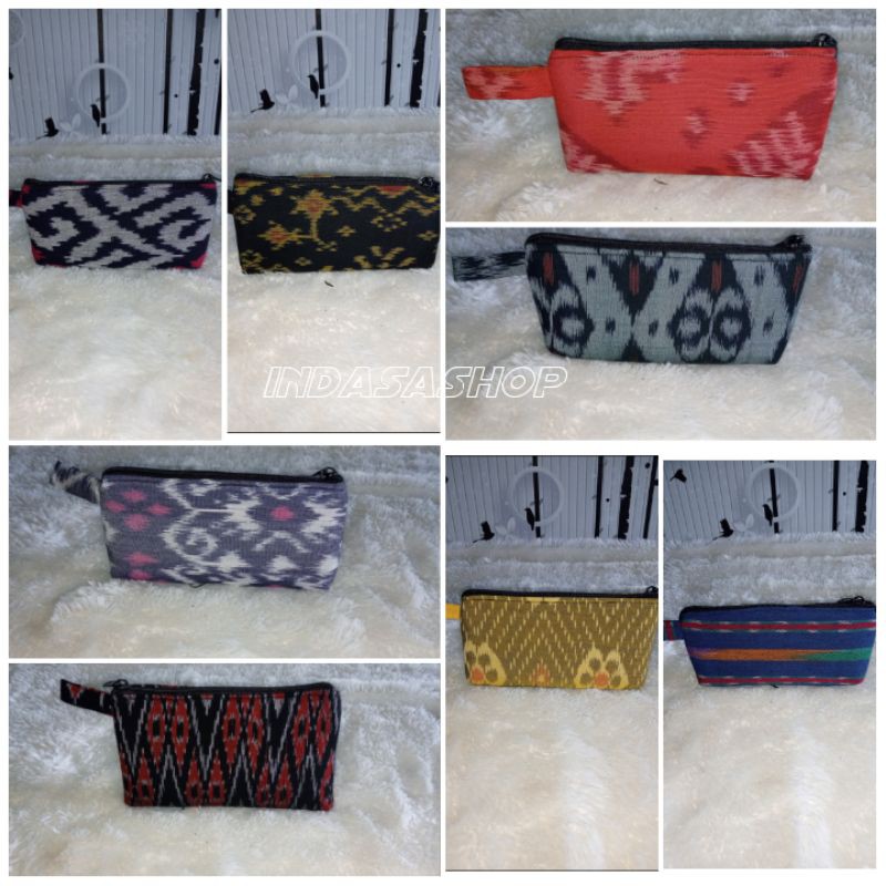 dompet tenun etnik