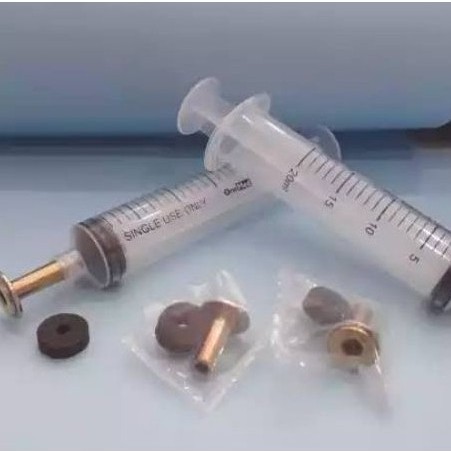 SUNTIKAN BOTOL PRESS, INJECK BOTOL ORI, UKURAN  20 ML