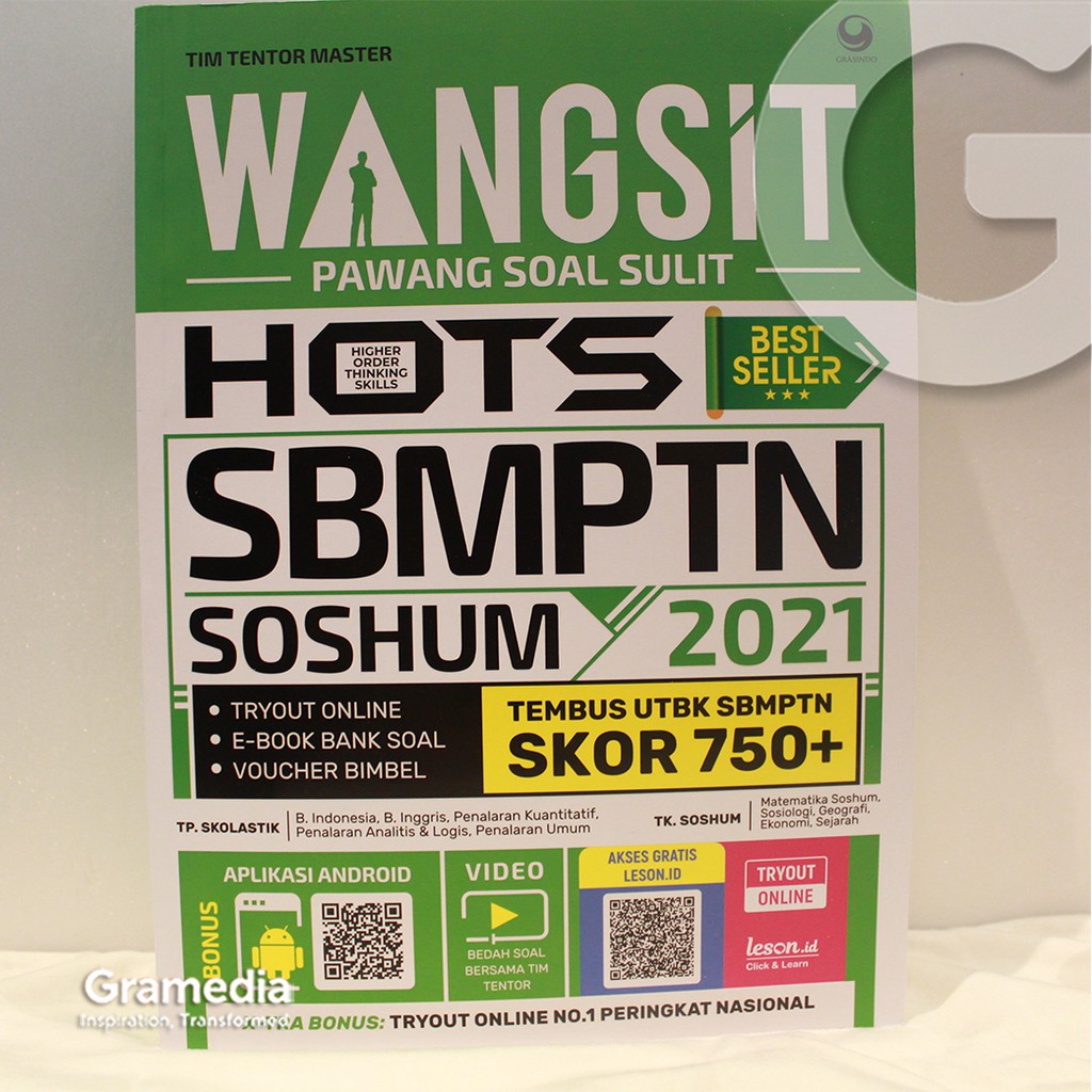 Gramedia Palembang Wangsit Pawang Soal Sulit Hots Utbk Sbmptn Soshum 2021 Sch 20 Shopee Indonesia