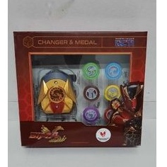 Mainan Robot Bima Changer dan medal Bima