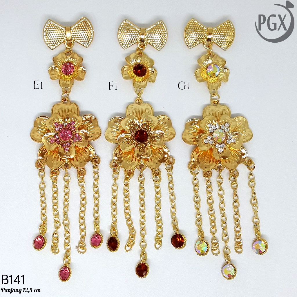 PGX Bross Hijab Bros Dagu Juntai Panjang Aksesoris Jilbab - B141