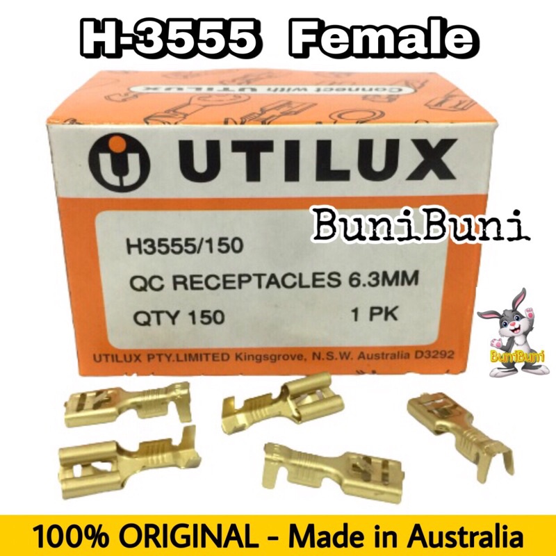 Terminal Skun Utilux Gepeng Cewek / Female Cewe Perempuan H3555 Original (ECERAN)