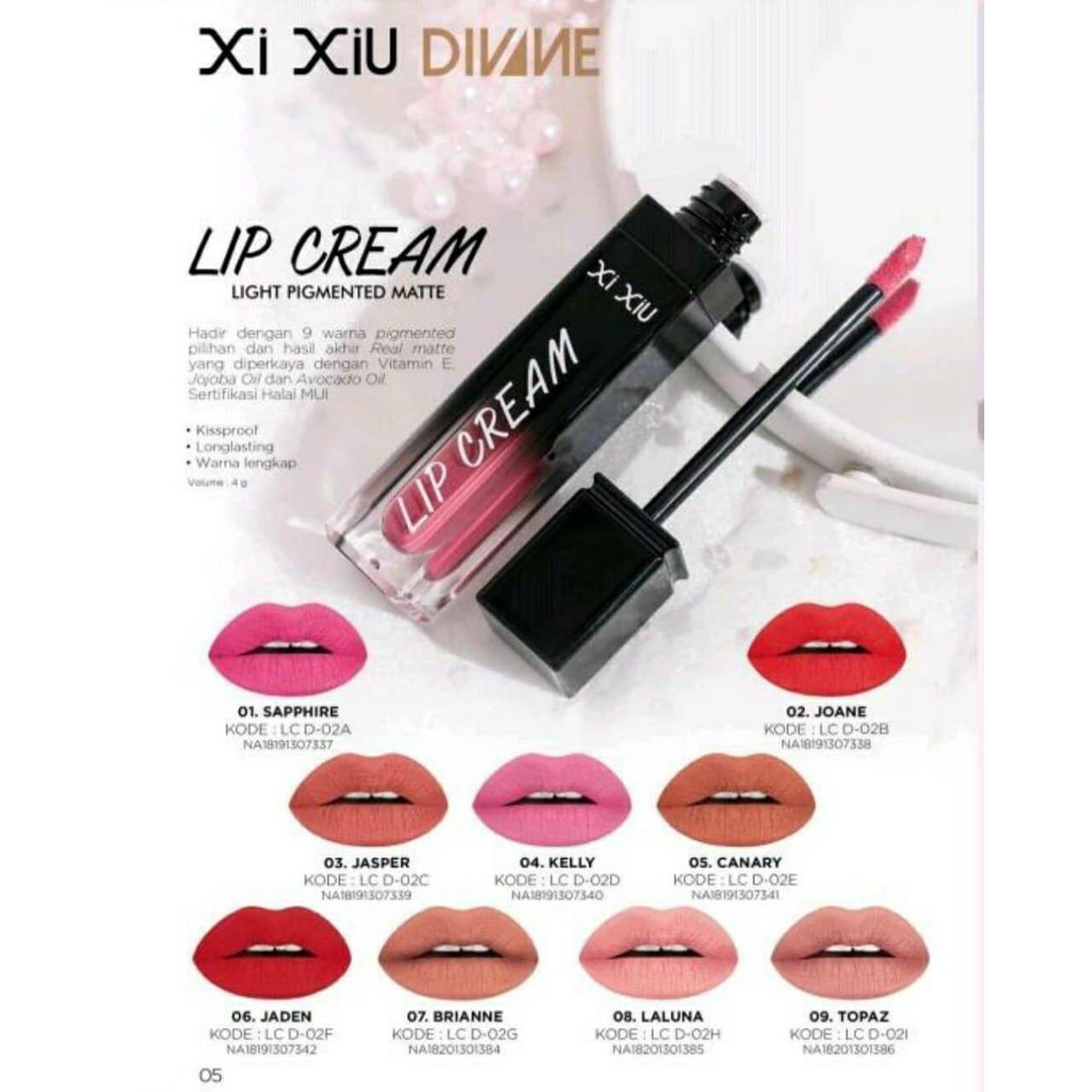 Xi Xiu / Xixiu DIVINE Lip Cream