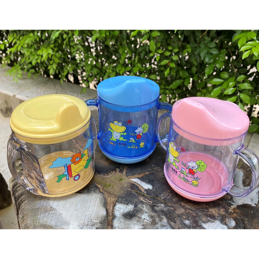 GELAS MINUM ANAK BENING POLOS