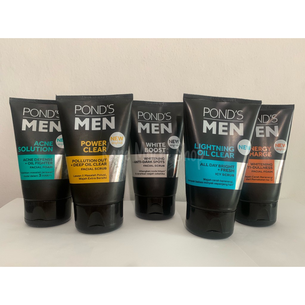 PONDS MEN FACIAL FOAM 100gr