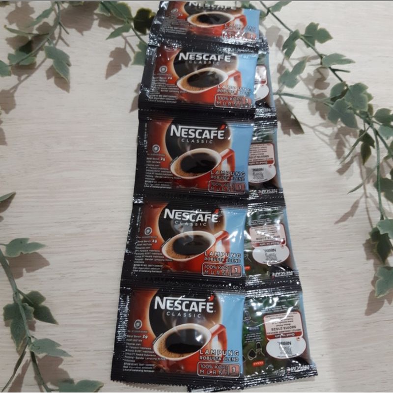 

Nescafe classic sachet 10x2gr