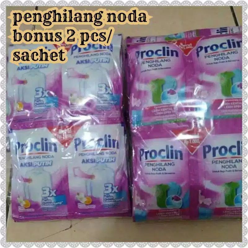 PROCLIN SACHET 1 PACK (ISI 24 PCS)