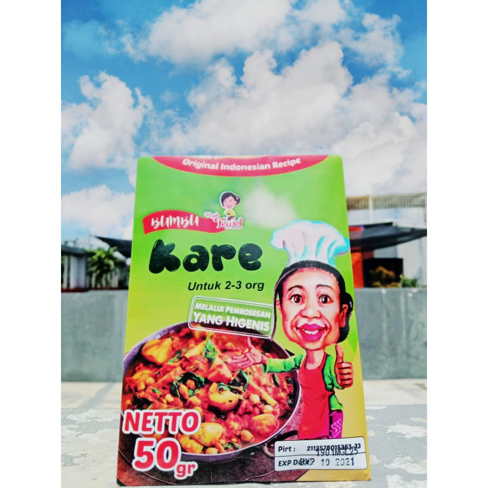 

Bumbu Kare Nyah Tewel 50 Gr
