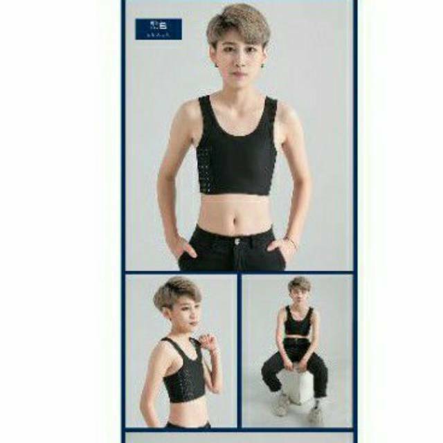 

Breast binder half murah kait pinggir 100% import