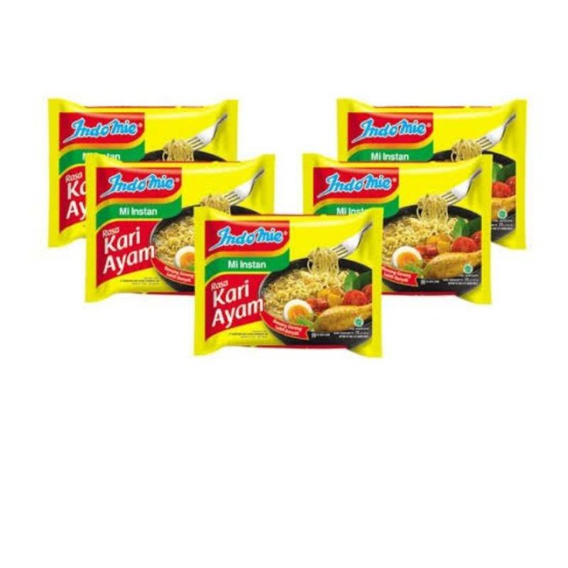 

Indomie Kari Ayam isi 5 pcs