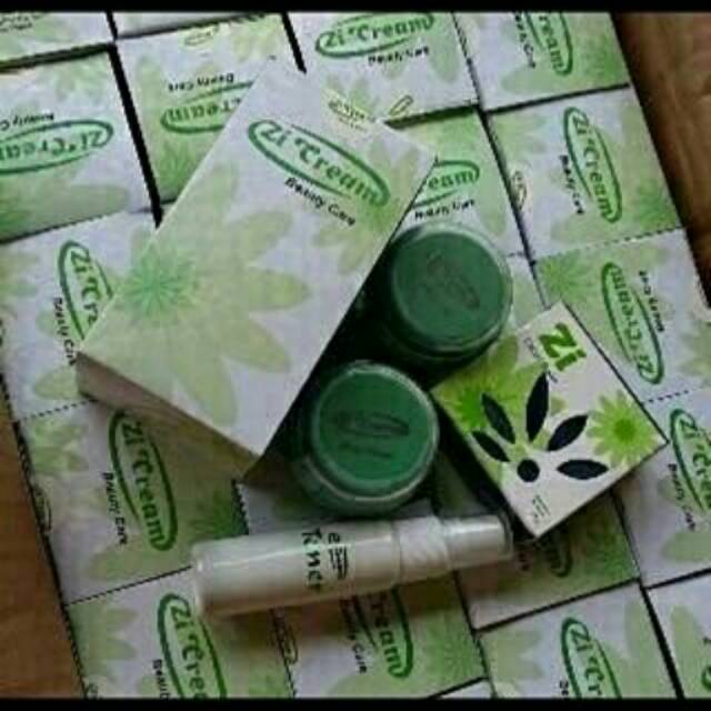 Paket zi/ziie cream whitening beauty + toner