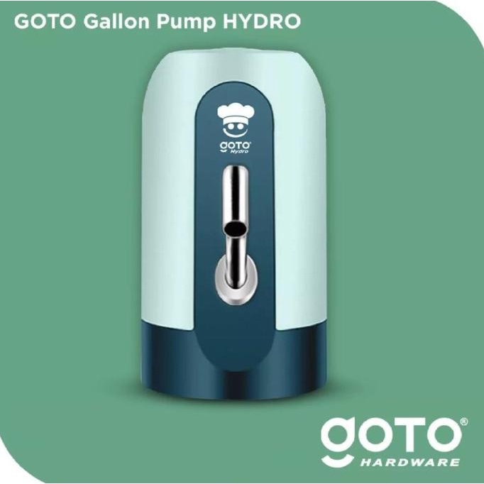 monggo] POMPA GALON GOTO ELEKTRIK PORTABLE GOTO HYDRO LED