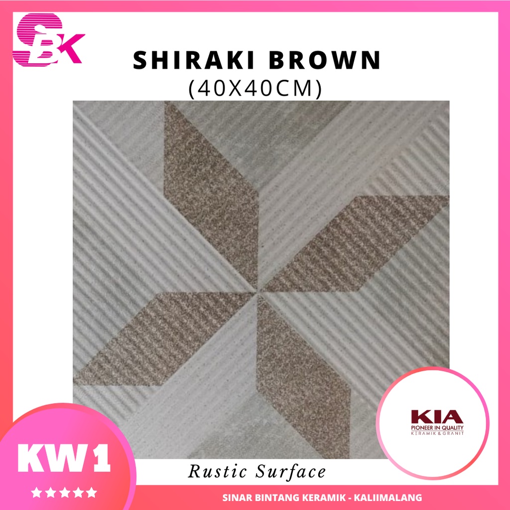 Keramik Teras 40x40 Shiraki
