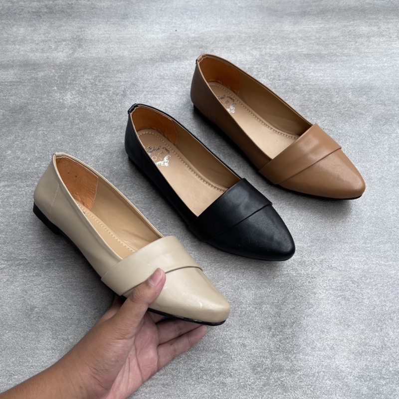 Faduzzi Sepatu Flatshoes Wanita Shezani