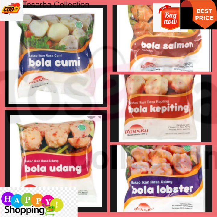

Toserba Collection Murah MINAKU bola - bola 200 gram Bandung - Cimahi