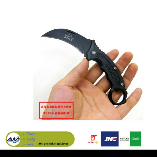 Pisau Lipat Mini /Pisau Survival Camping