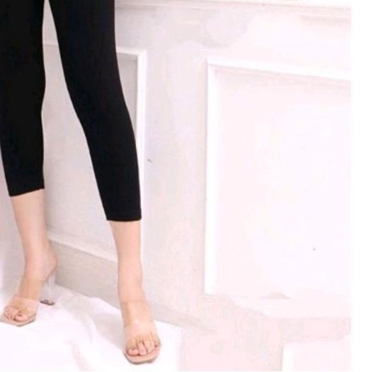 ☃ Legging Wanita Tebal 7 per 8 jumbo Polos ←